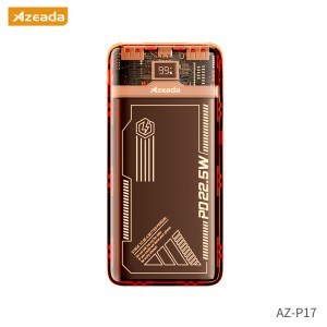 22.5W fast charging power bank - Orange