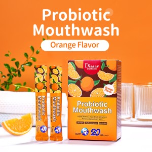 Fresh Orange Flavored Probiotic Mouthwash (10ml * 20pcs)