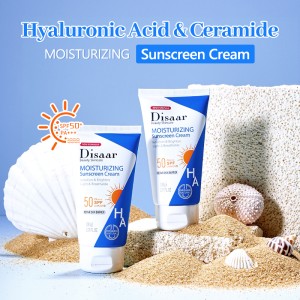 Hyaluronic acid ceramide moisturizing sunscreen (spf50 PA ++++) 80g