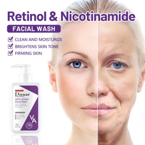 Retinol niacinamide anti-aging facial cleanser 200g