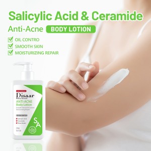 Salicylic acid ceramide anti acne body lotion 300g